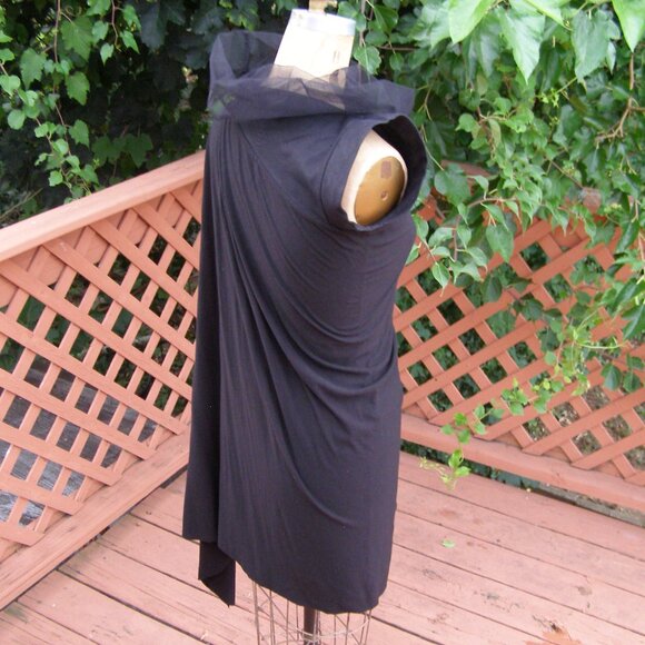 NEW RARE size 6 Rick Owens Asymmetrical dress - Picture 4 of 14